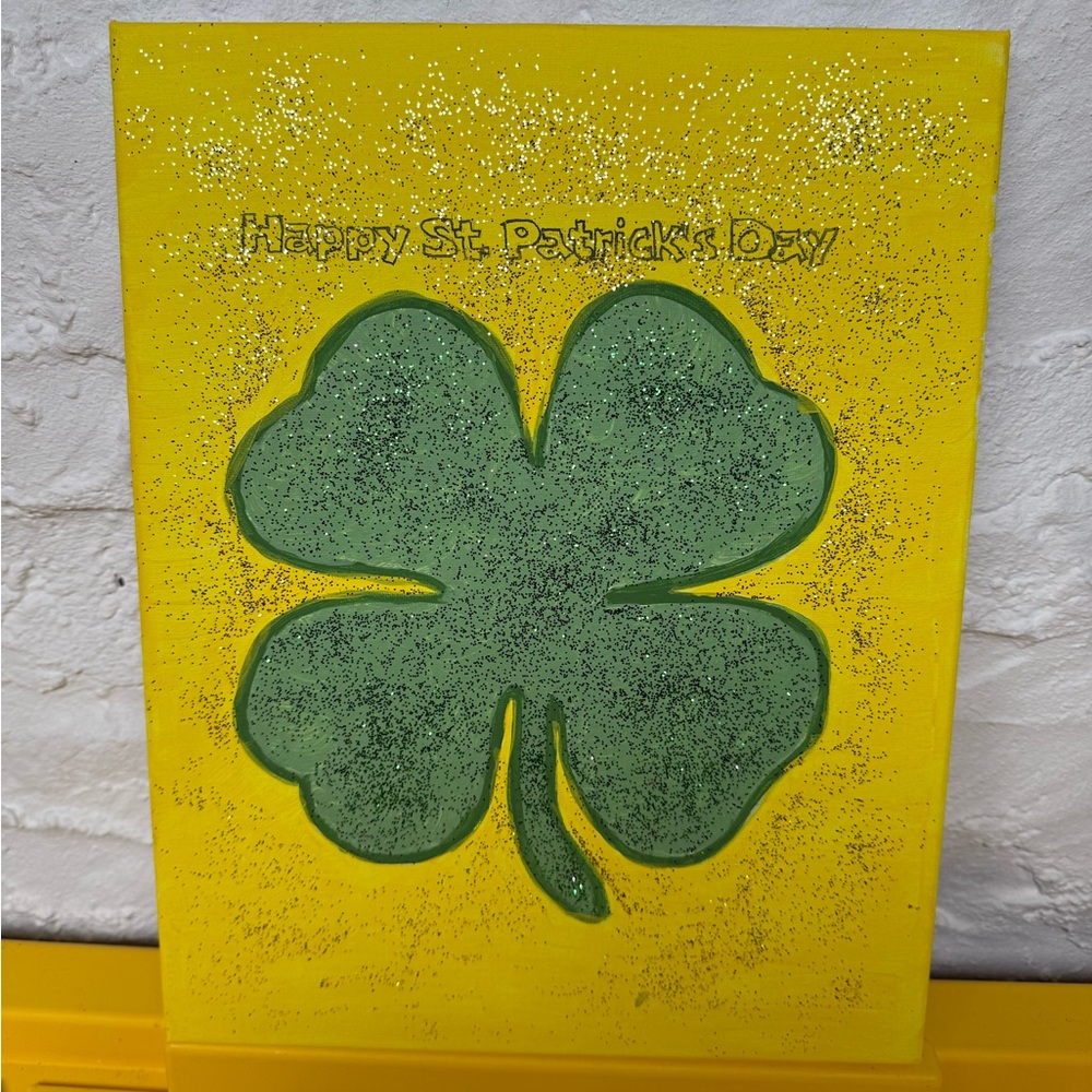 Yellow and Green St. Patrick's Day Decor